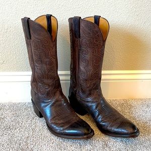 LUCCHESE men’s boots - size 10 A
